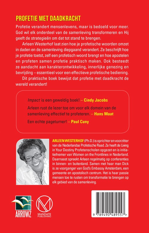 Achterkant van Impact
