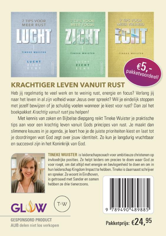 Achterkant van Krachtig vanuit rust