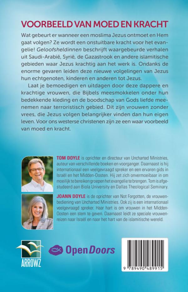 Achterkant van Geloofsheldinnen