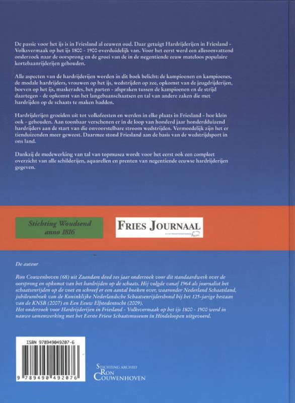 Achterkant van Hardrijderijen in Friesland