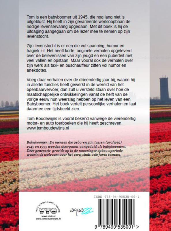Achterkant van De tocht van een babyboomer