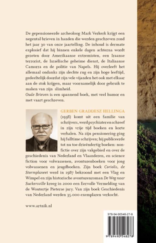 Achterkant van Oude brieven