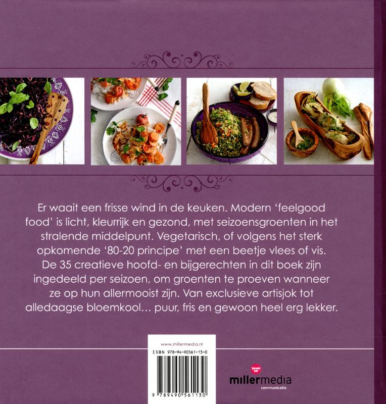 Achterkant van Seizoensgroenten