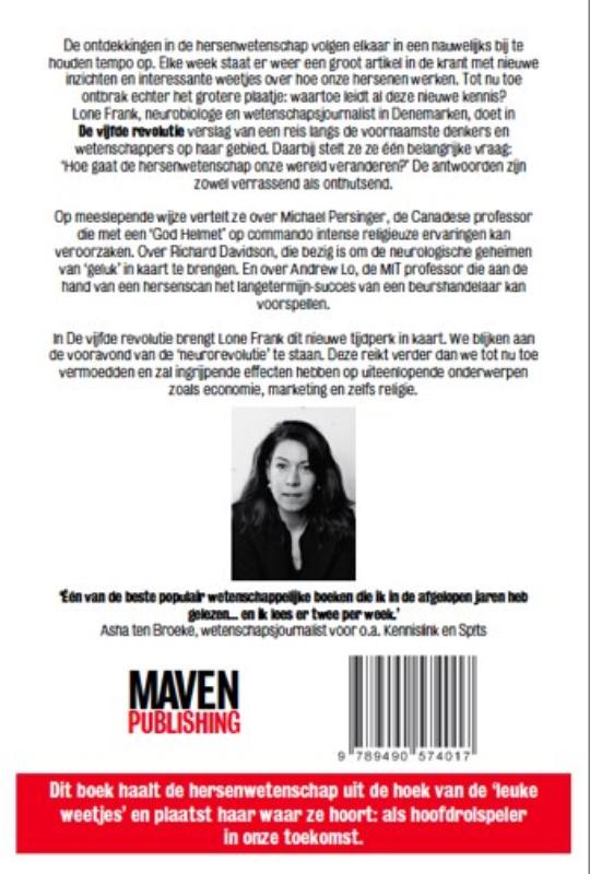 Achterkant van De Vijfde Revolutie
