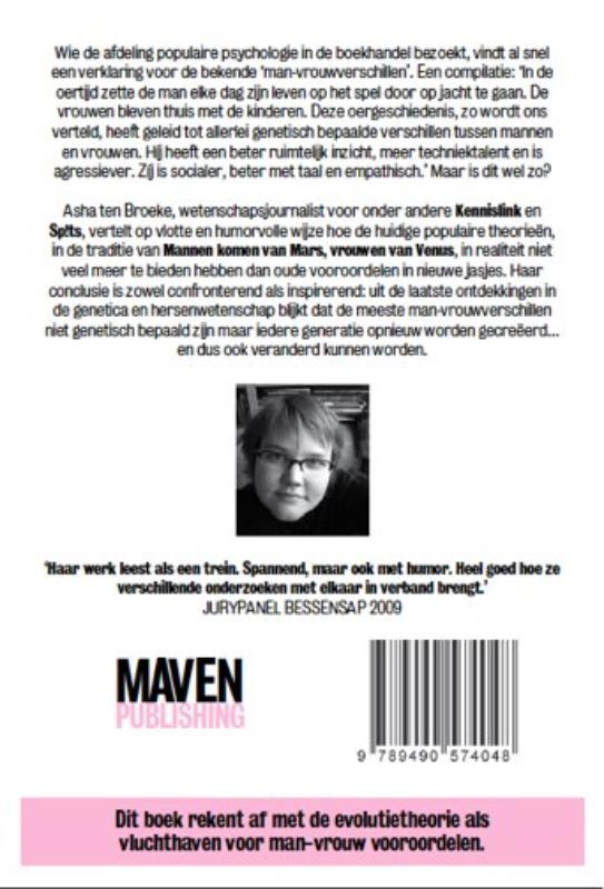 Achterkant van Het idee M/V