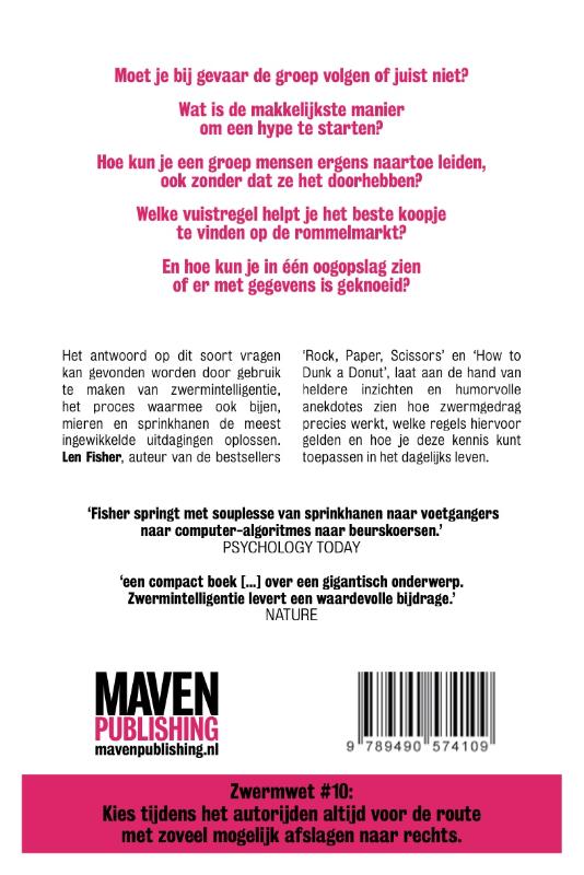 Achterkant van Zwermintelligentie
