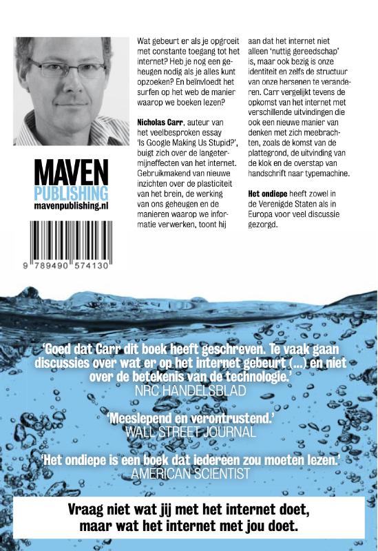 Achterkant van Het ondiepe