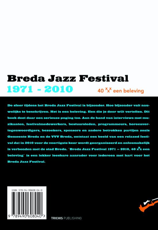Achterkant van Breda Jazz Festival