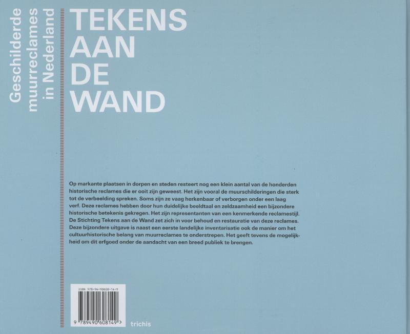 Achterkant van Tekens aan de wand