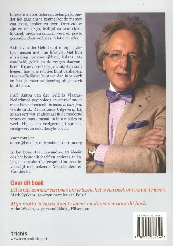 Achterkant van Je lifestyle vanuit hart en ziel
