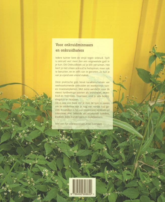 Achterkant van Onkruidboek