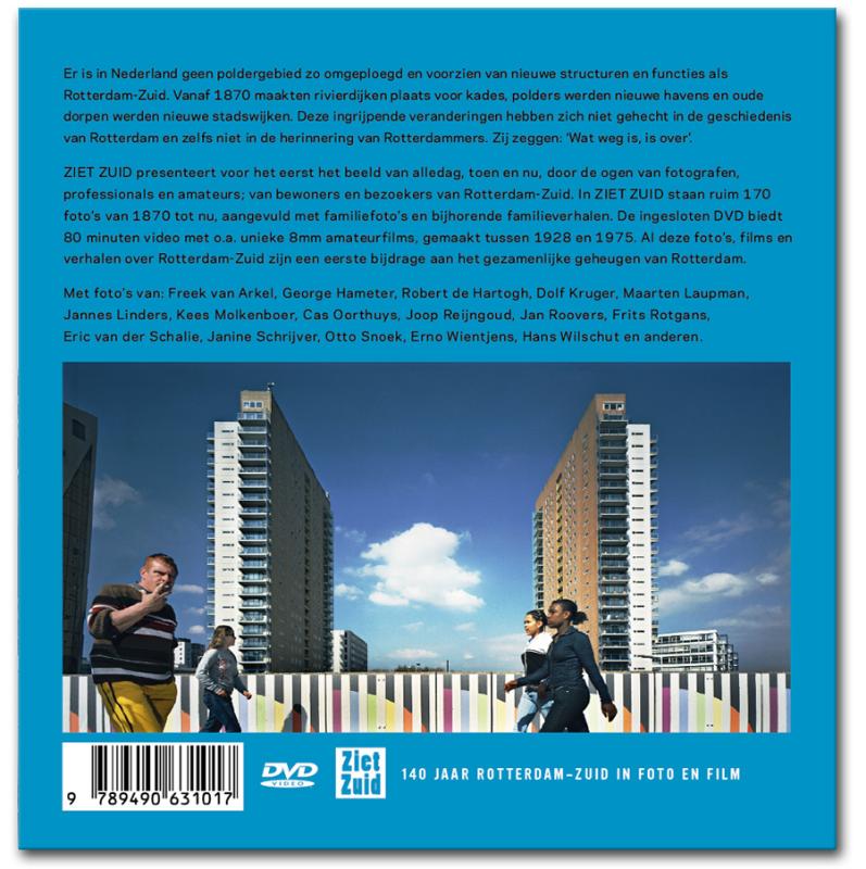 Achterkant van Ziet Zuid