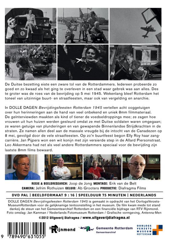 Achterkant van Dolle dagen