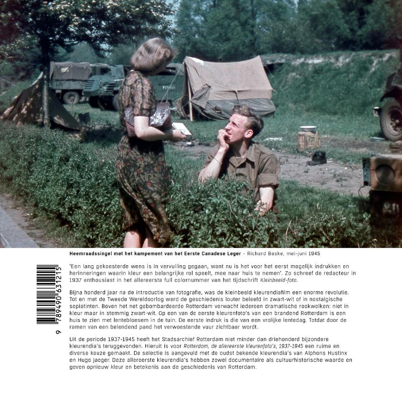 Achterkant van Rotterdam de allereerste kleurenfoto's 1937-1945