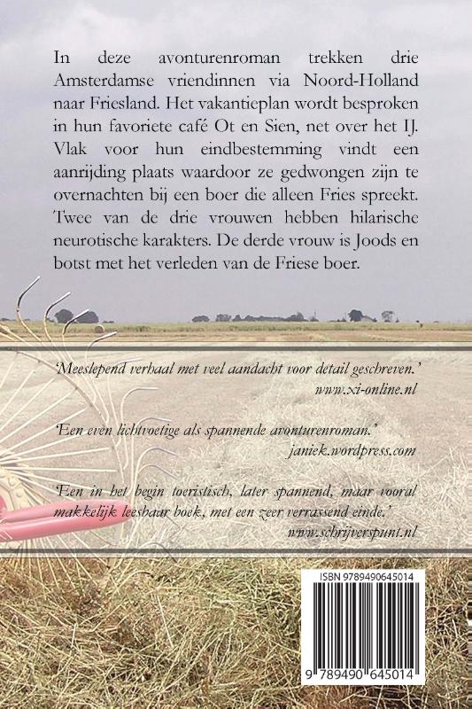 Achterkant van In het hooi