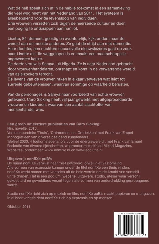 Achterkant van Wat de Hel!