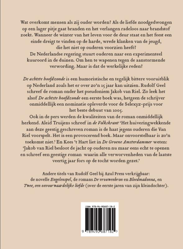 Achterkant van De achtste hoofdzonde