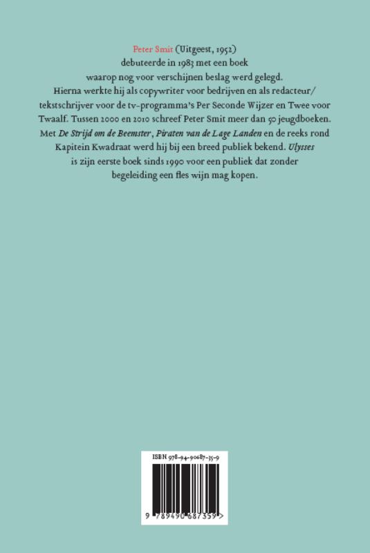 Achterkant van Ulysses