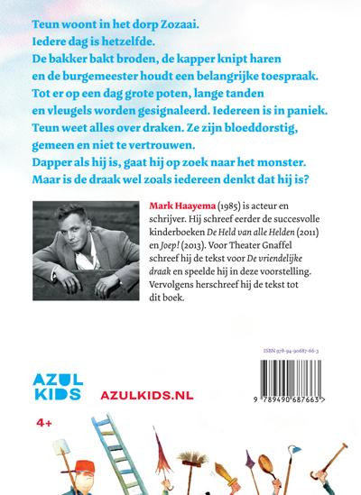 Achterkant van De vriendelijke draak