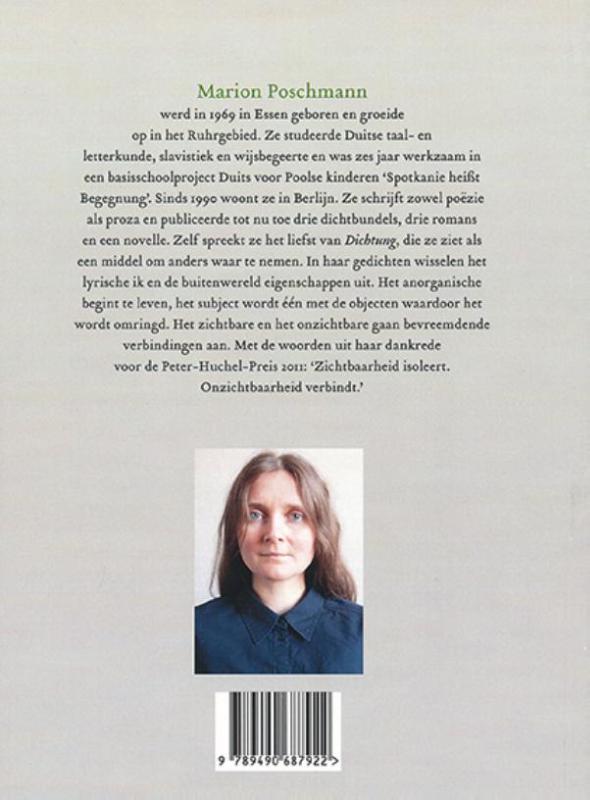Achterkant van Landschap van wilde geruchten