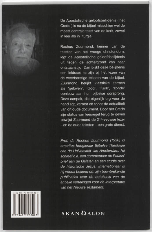 Achterkant van Niet te geloven