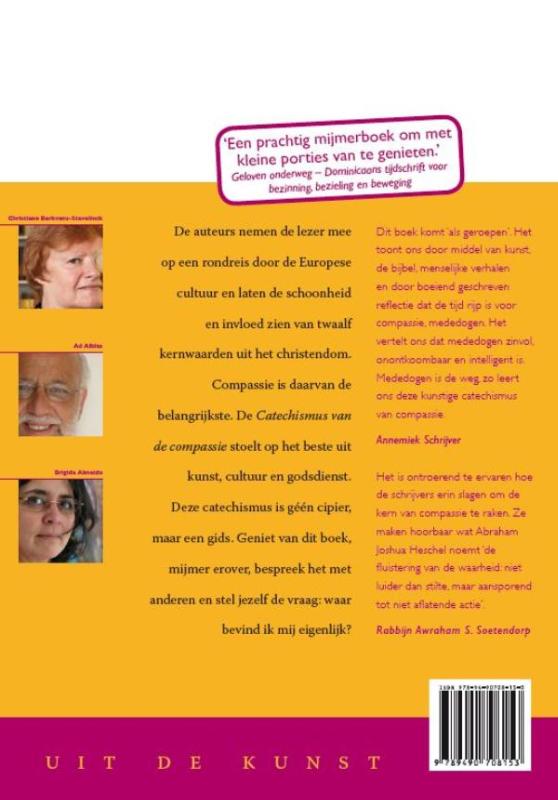 Achterkant van Catechismus van de Compassie