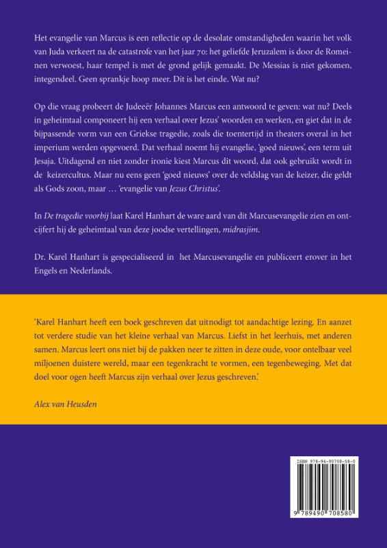 Achterkant van De tragedie voorbij