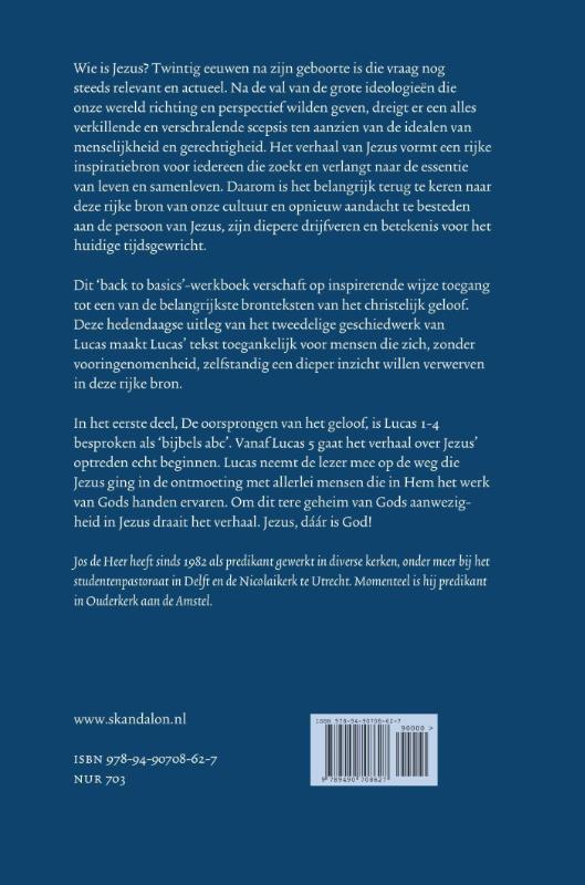 Achterkant van Commentaar op Lucas 5-13