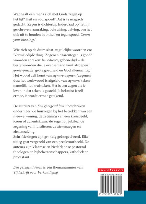 Achterkant van Een gezegend leven