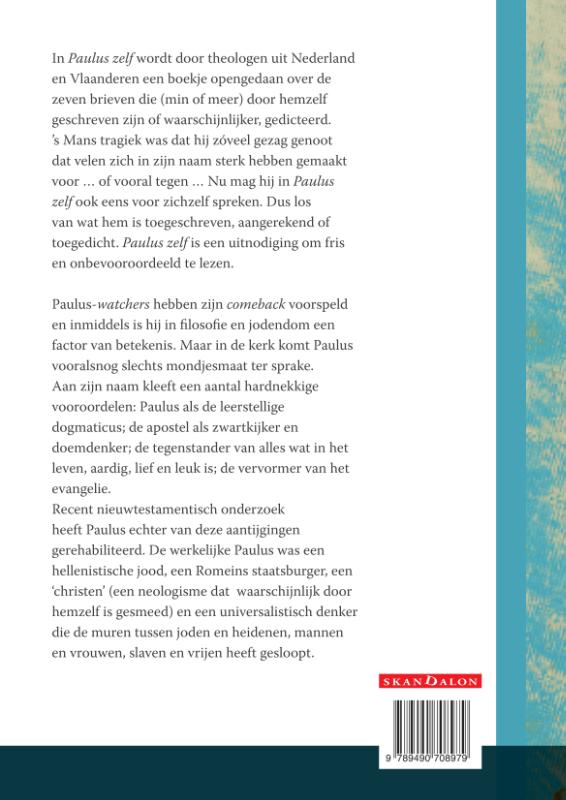 Achterkant van Paulus zelf