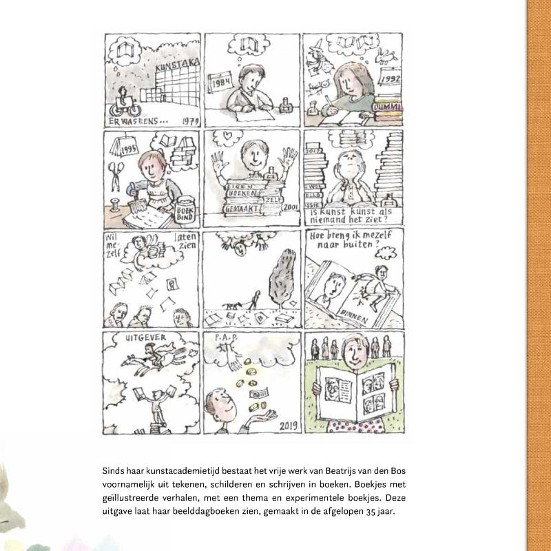 Achterkant van Beatrijs van den Bos / Boekjes in Boek