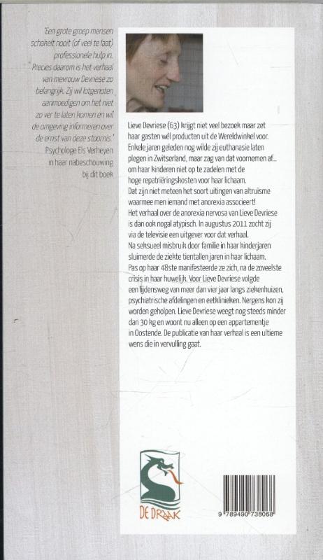 Achterkant van Anorexia