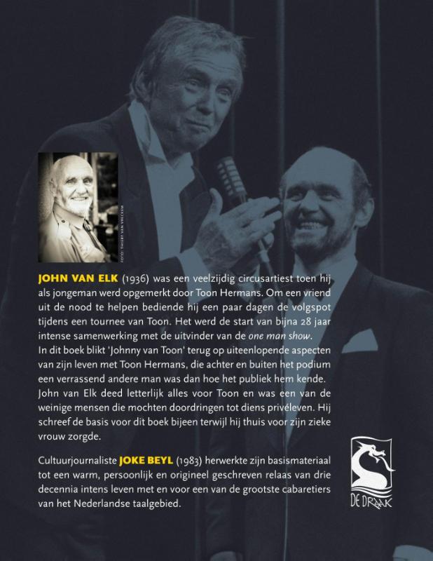 Achterkant van De toonaangever