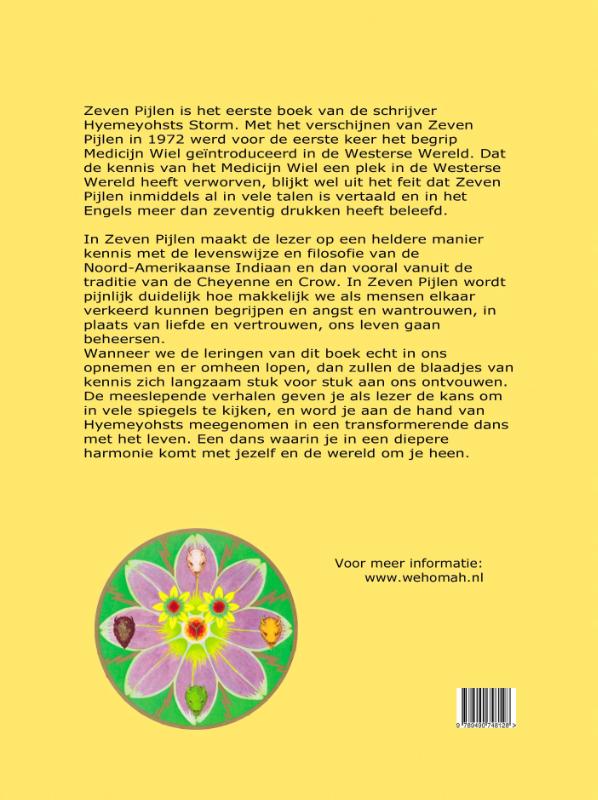 Achterkant van Zeven pijlen