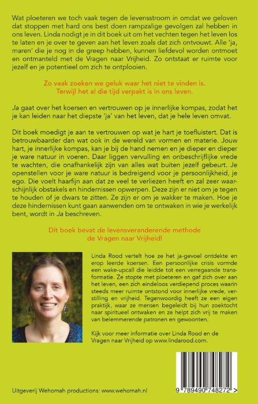 Achterkant van JA