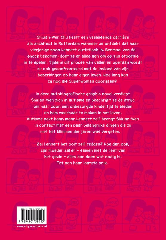 Achterkant van Heel erg anders