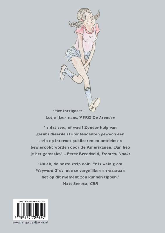 Achterkant van Francine
