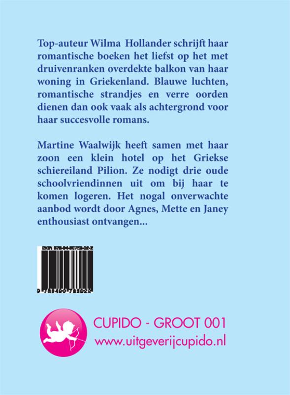 Achterkant van Onder de Griekse zon