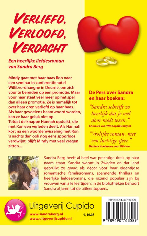 Achterkant van Verliefd verloofd verdacht