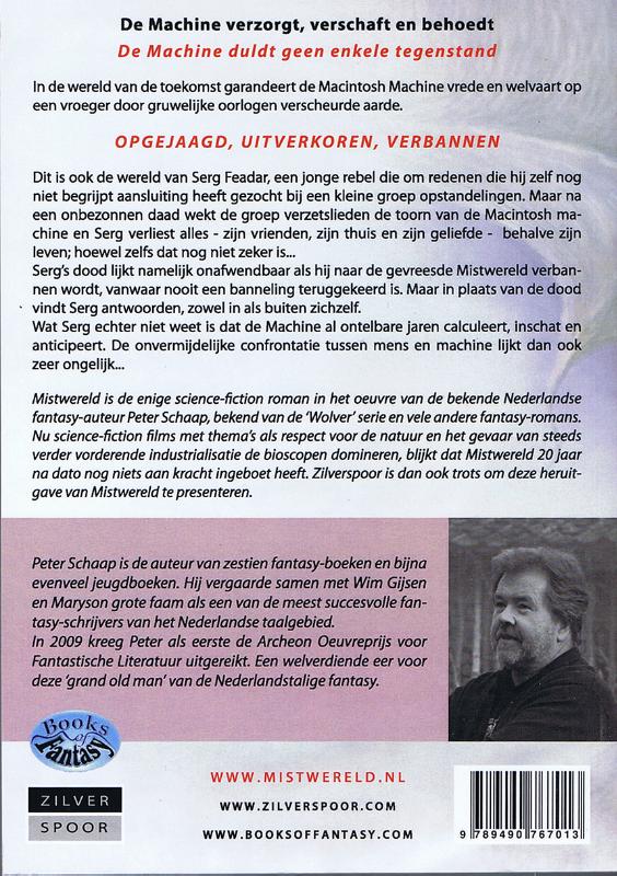 Achterkant van Mistwereld