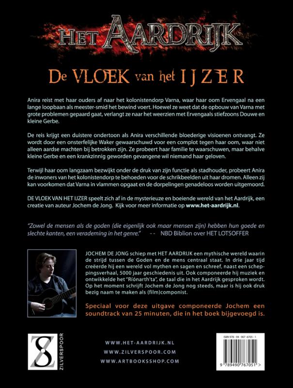 Achterkant van De vloek van het ijzer