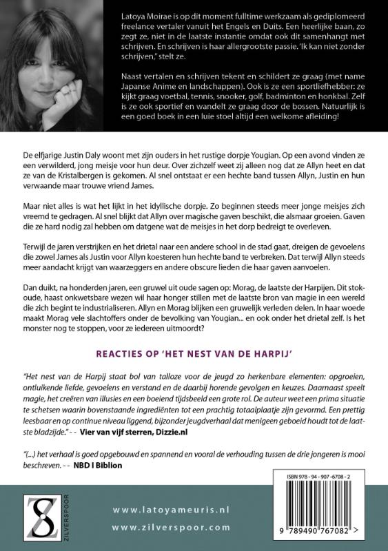 Achterkant van Het nest van de Harpij