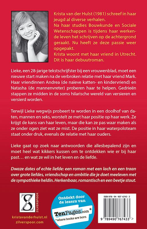 Achterkant van Dwaze dates of echte liefde