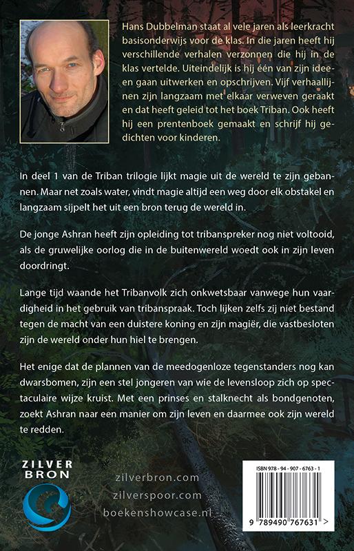 Achterkant van De bron der magie