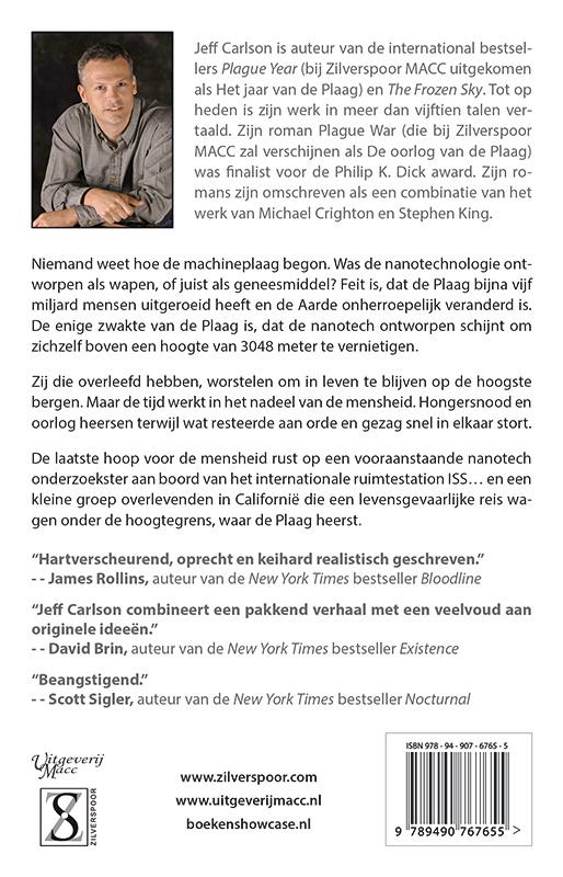 Achterkant van Het jaar van de plaag