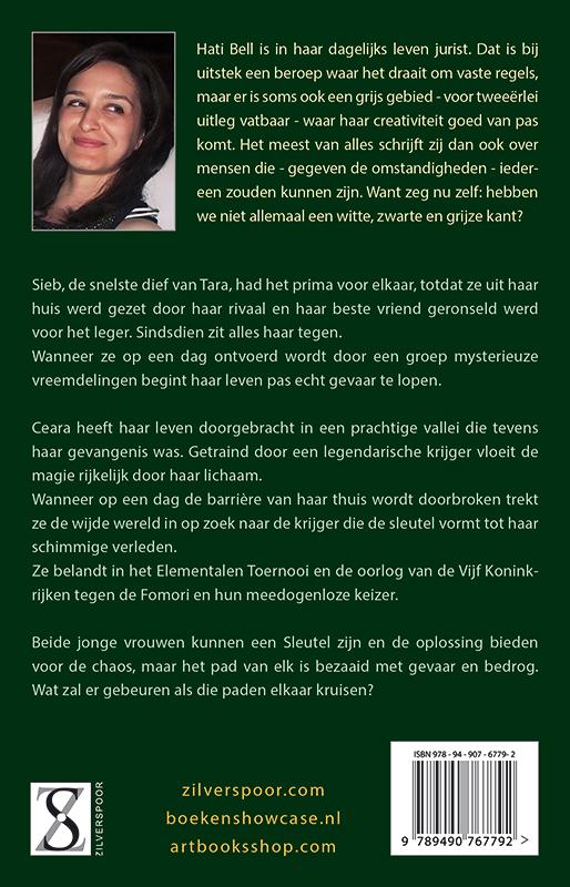 Achterkant van Sleutels van chaos