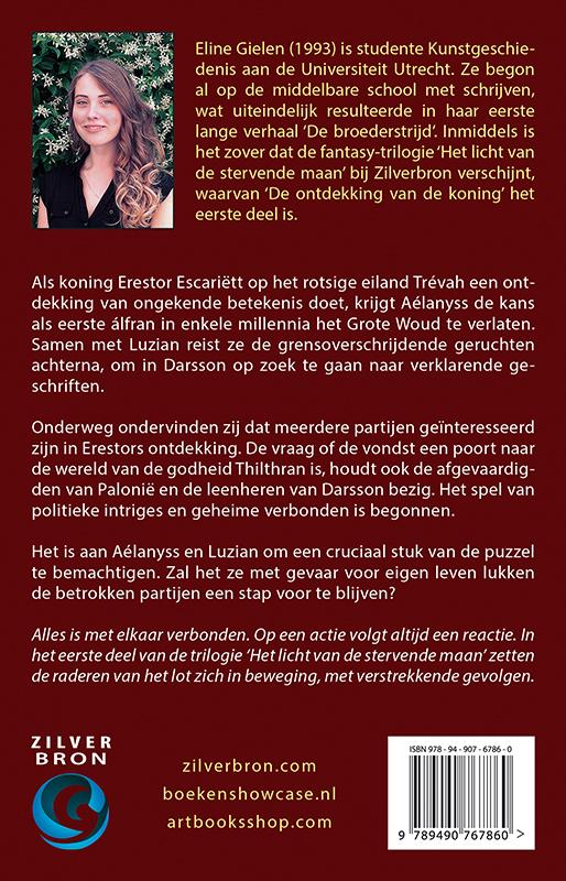 Achterkant van De ontdekking van een koning