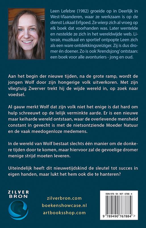 Achterkant van Arendsjong