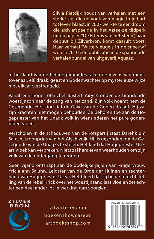 Achterkant van De erfenis van het steen