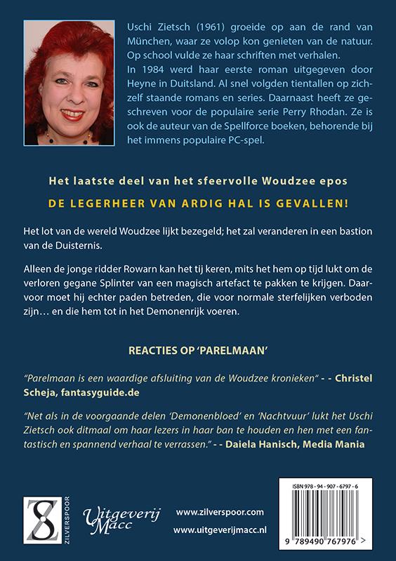 Achterkant van Parelmaan